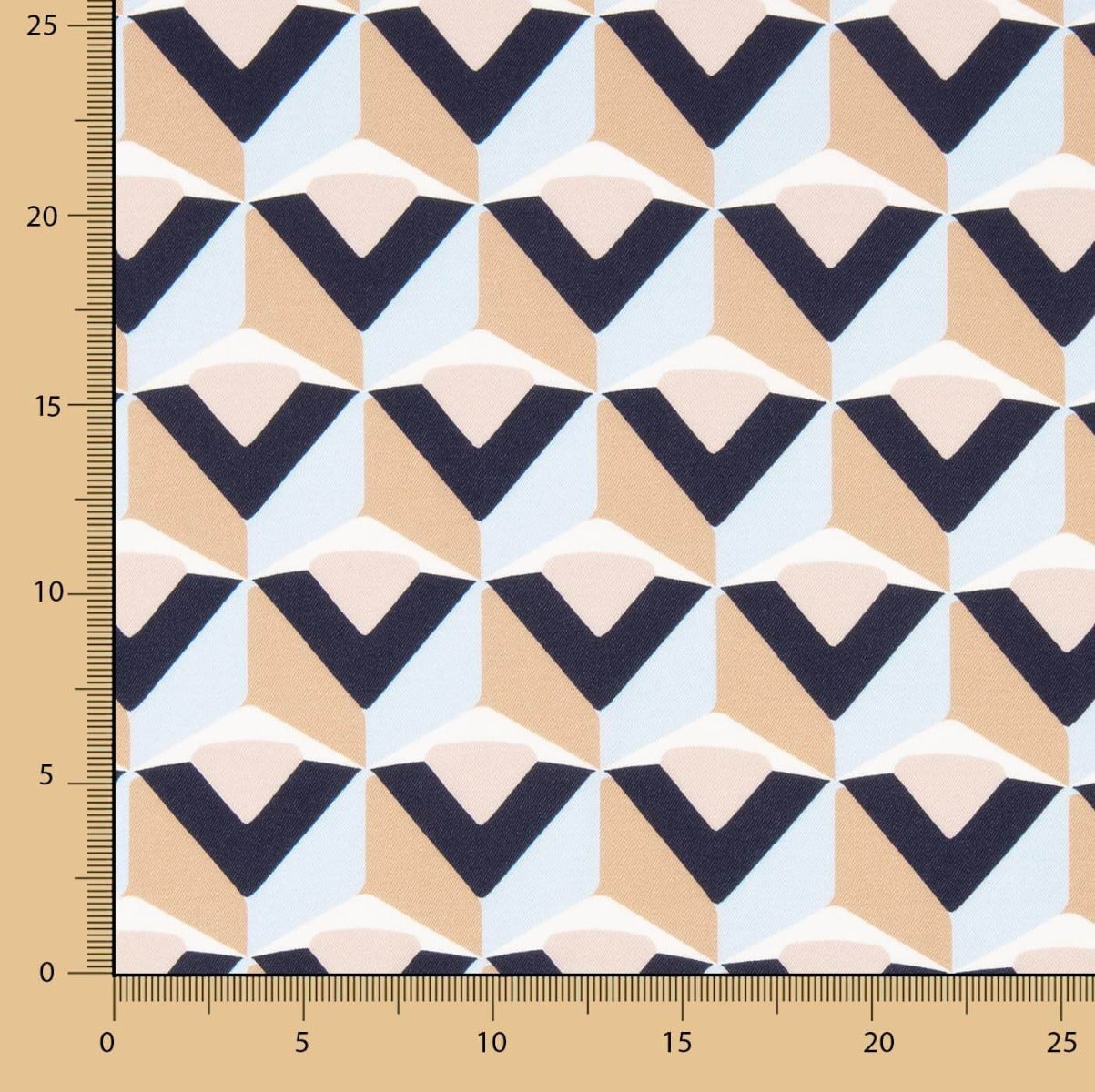 Retal Sarga Viscosa Retro Colores 160x120 cm - Ribes y Casals