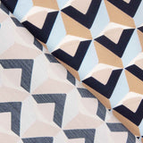 Retal Sarga Viscosa Retro Colores 160x120 cm - Ribes y Casals