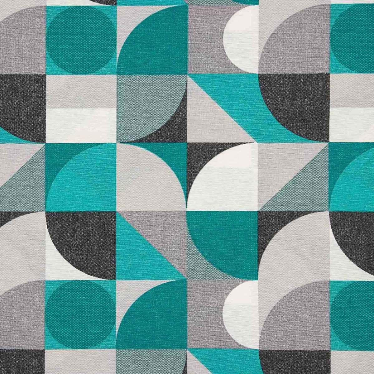 Printed Canvas Geometric Turquoise - Ribes y Casals