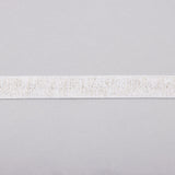 Ecru Herringbone Ribbon Glitter - Ribes y Casals