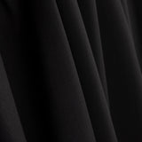 Plain Black Tropical Wool - Ribes y Casals