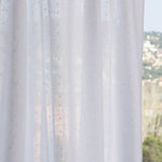White Plumeti Sheer Curtain - Ribes y Casals