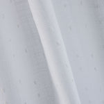 White Plumeti Sheer Curtain - Ribes y Casals