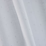 White Plumeti Sheer Curtain - Ribes y Casals