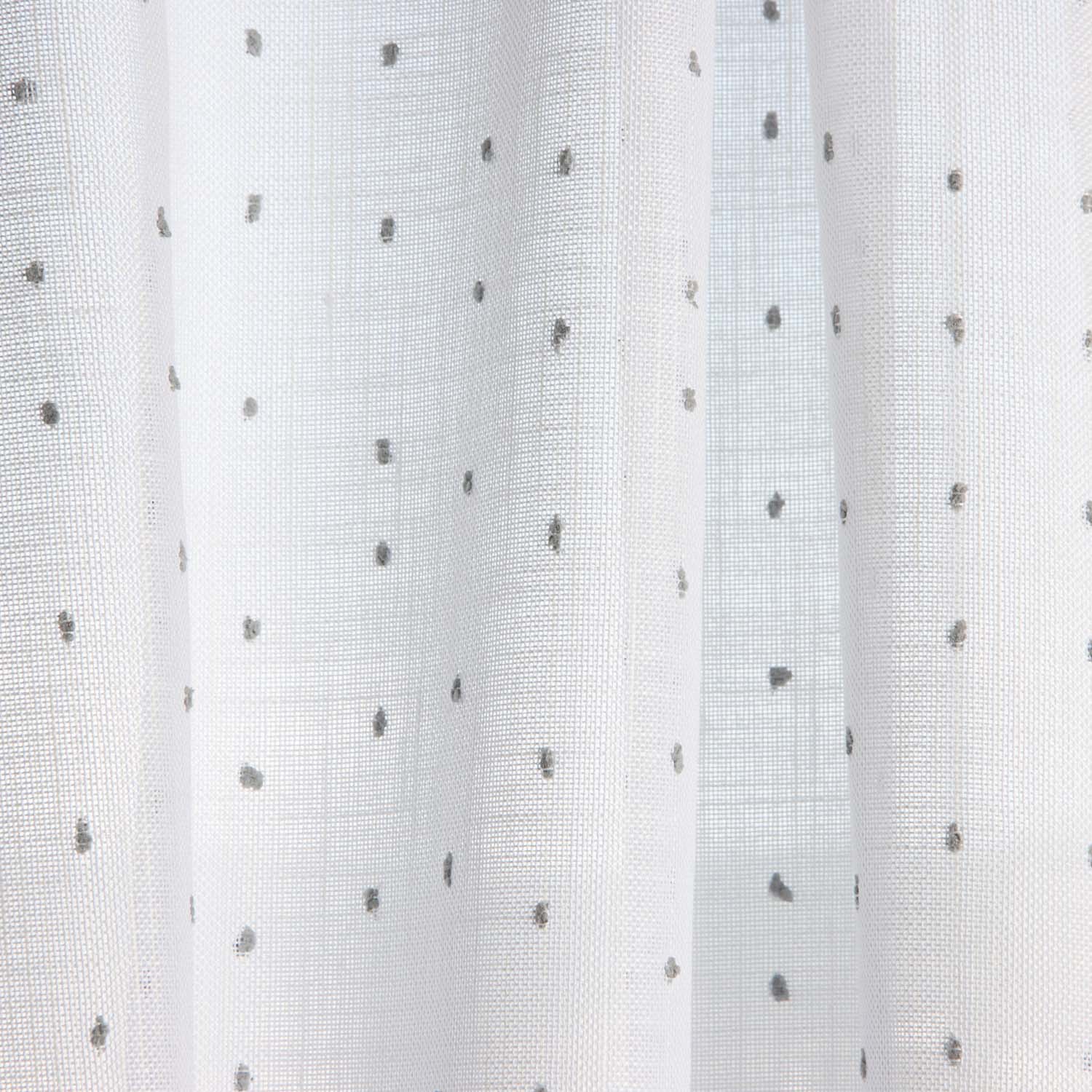 Grey Plumetis Sheer - Ribes y Casals