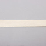 Ecru Cotton Herringbone Ribbon - Ribes y Casals