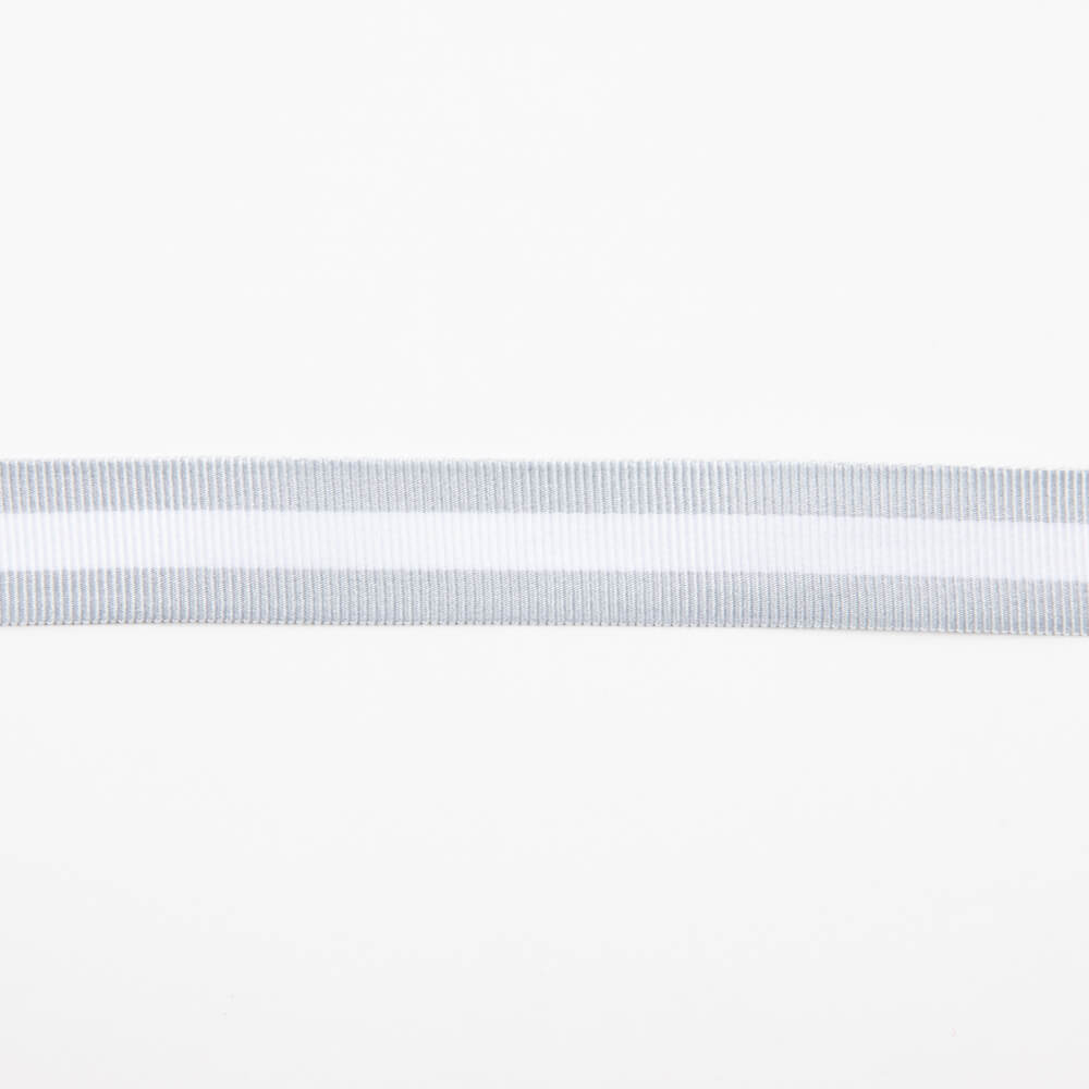Gray Striped Ribbon - Ribes y Casals