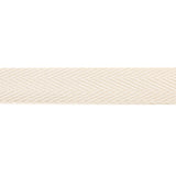 30 mm Cotton Herringbone Ribbon, Ecru - Ribes y Casals