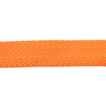 30 mm Fluorescent Orange Polyester Herringbone Tape - Ribes y Casals
