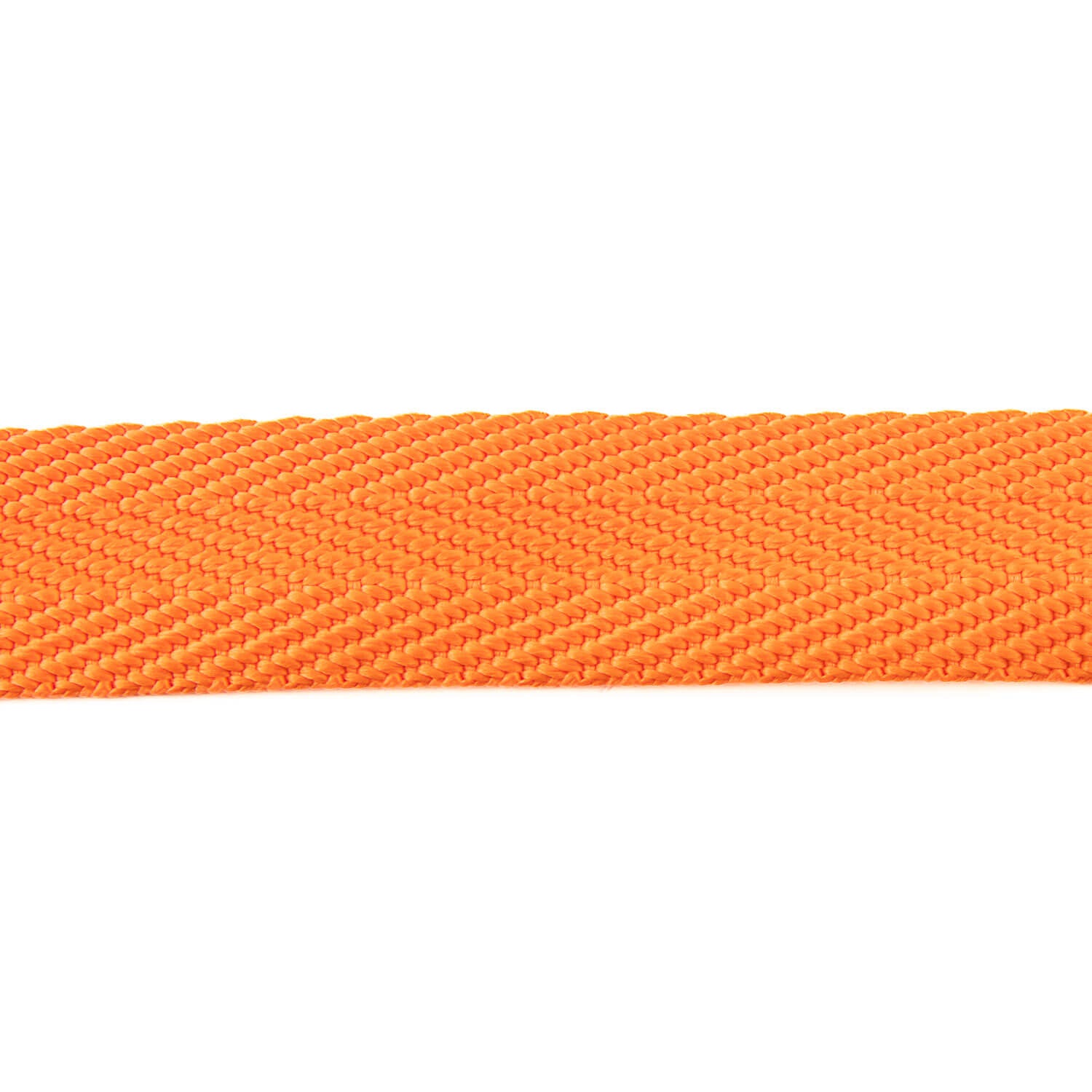 30 mm Fluorescent Orange Polyester Herringbone Tape - Ribes y Casals