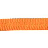 30 mm Fluorescent Orange Polyester Herringbone Tape - Ribes y Casals