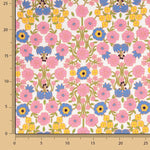Viscose Bambula Vintage Garden Print - Ribes y Casals