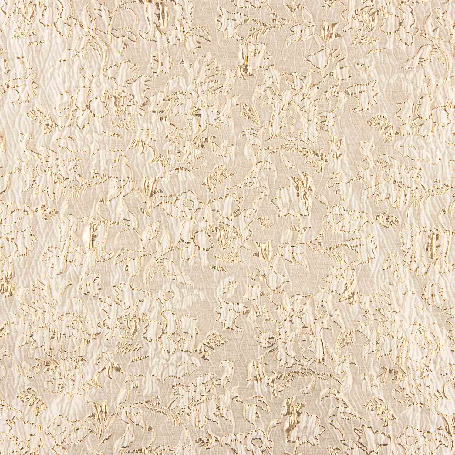 Gold Beige Textured Brocade - Ribes y Casals