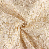 Gold Beige Textured Brocade - Ribes y Casals