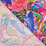 Fuchsia Jungle Print Viscose - Ribes y Casals