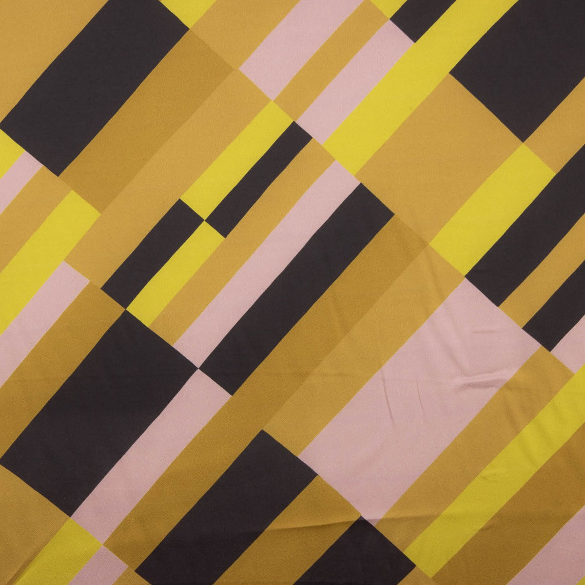 Retro Block Polyester Satin - Ribes y Casals