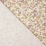Wild Garden Mauve Floral Cotton Batiste - Ribes y Casals