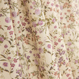 Wild Garden Mauve Floral Cotton Batiste - Ribes y Casals
