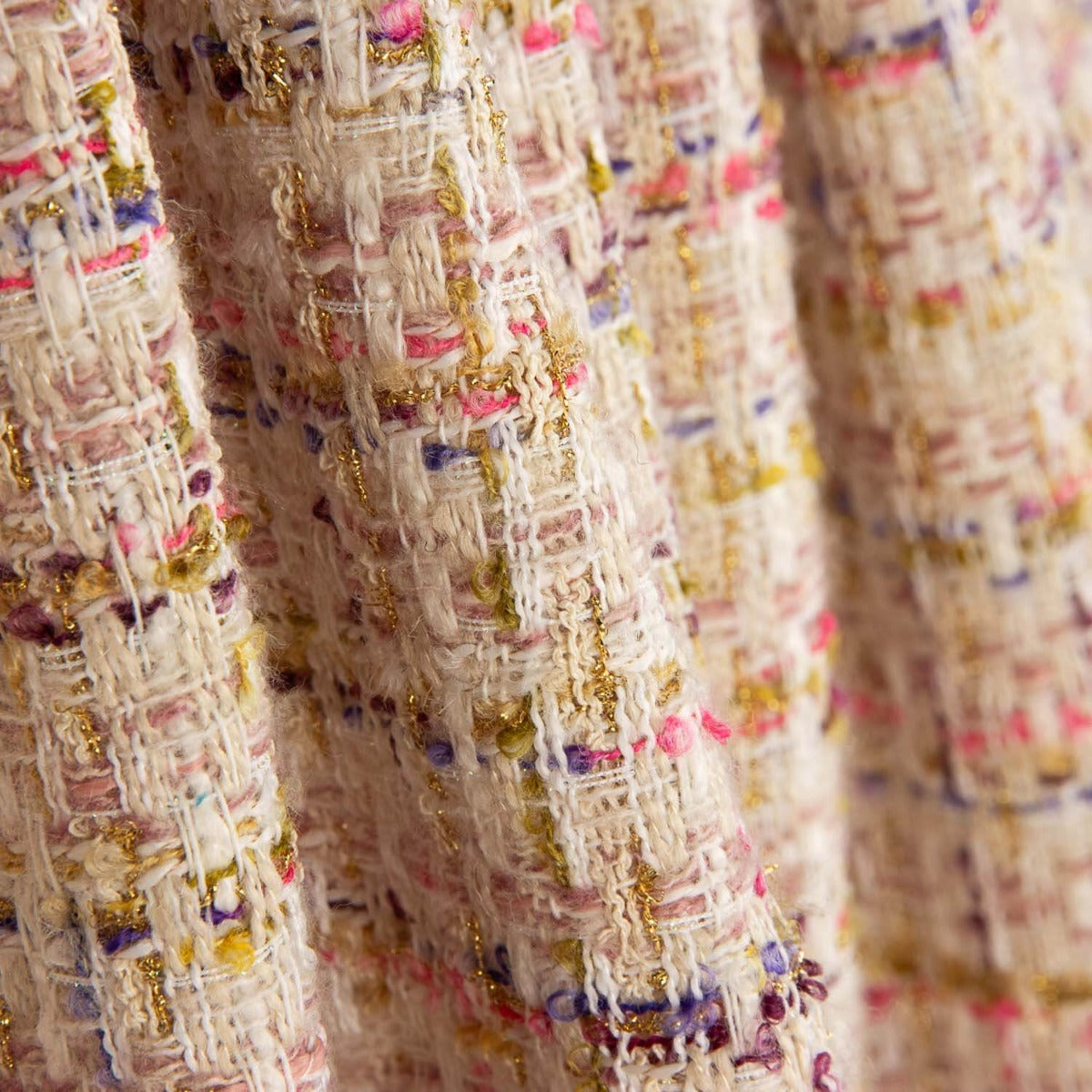 Pink Lurex Tweed - Ribes y Casals