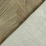 Linen and Jute Geometric Print Earth - Ribes y Casals