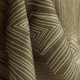 Linen and Jute Geometric Print Earth - Ribes y Casals
