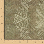 Linen and Jute Geometric Print Earth - Ribes y Casals