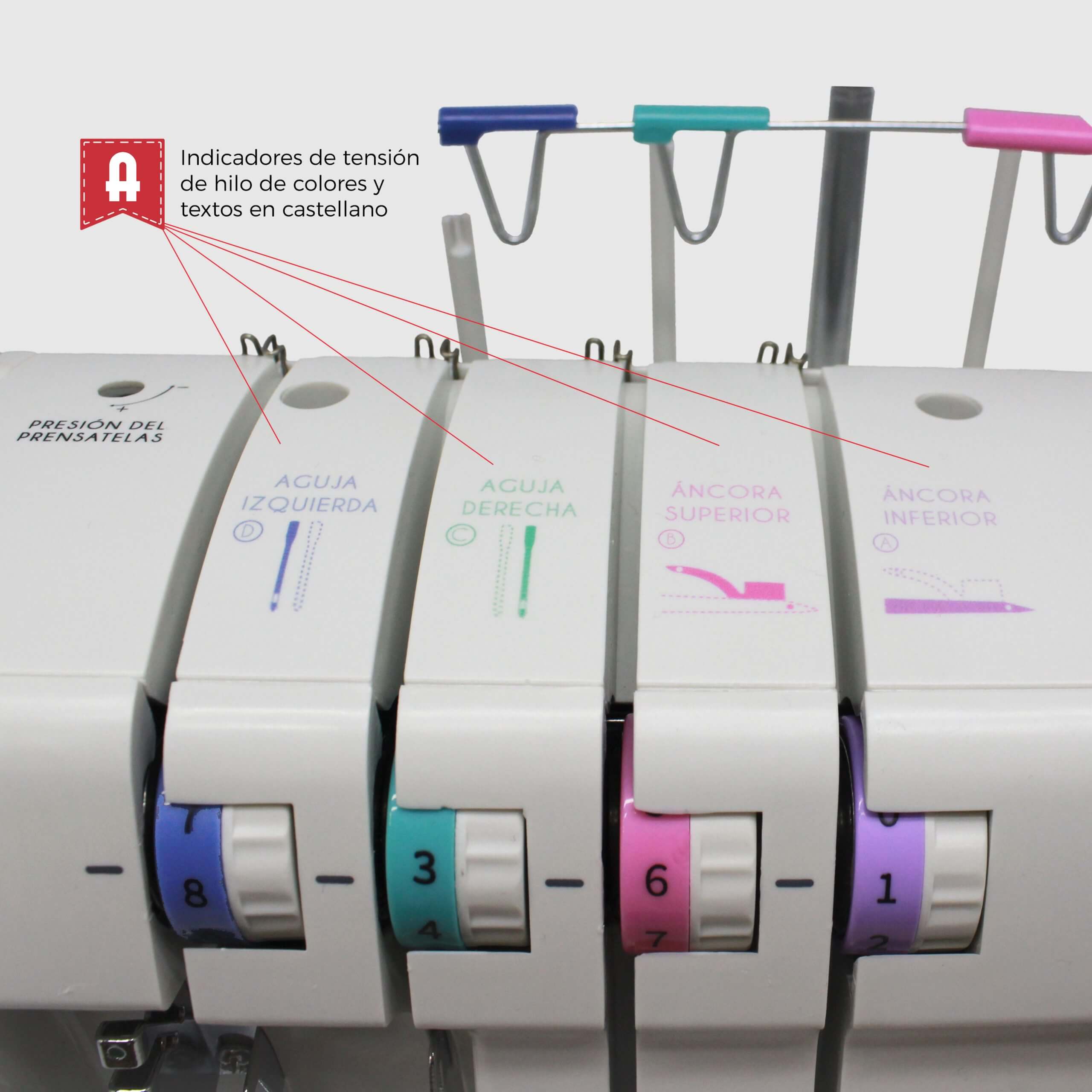 Alfa Precise Essence Overlock Machine - Ribes y Casals