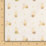 Sweet bees printed percale - Ribes y Casals