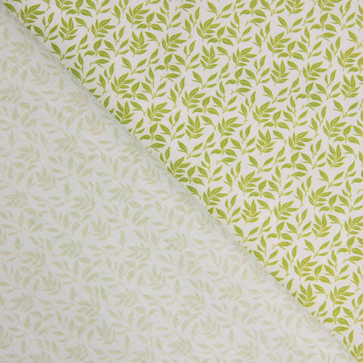 Pistachio Bouquet Printed Calico - Ribes y Casals