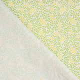 Yellow and Green Bouquet Printed Calico - Ribes y Casals