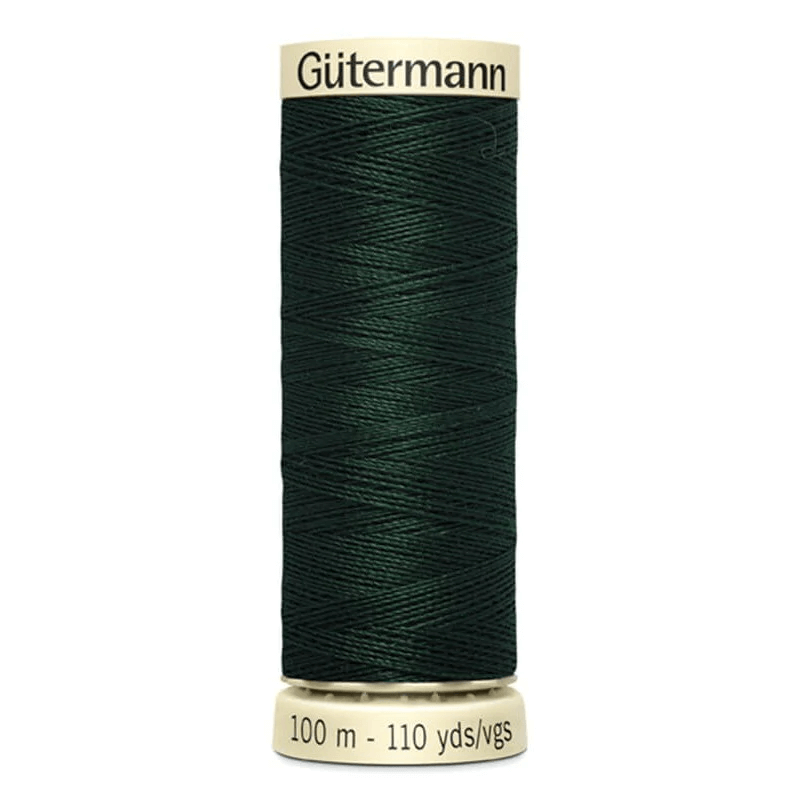 Gutermann Thread 100m Colour 472 Dark Green - Ribes y Casals