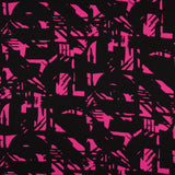 Fuchsia Graffiti Cotton Voile Fabric Remnant 100 x 145 cm - Ribes y Casals