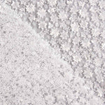 White Tulle Bridal Beading with Mini Flowers and Gradient Effect – Elegance - Ribes y Casals