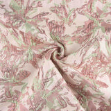 Pink and Green Floral Brocade - Ribes y Casals