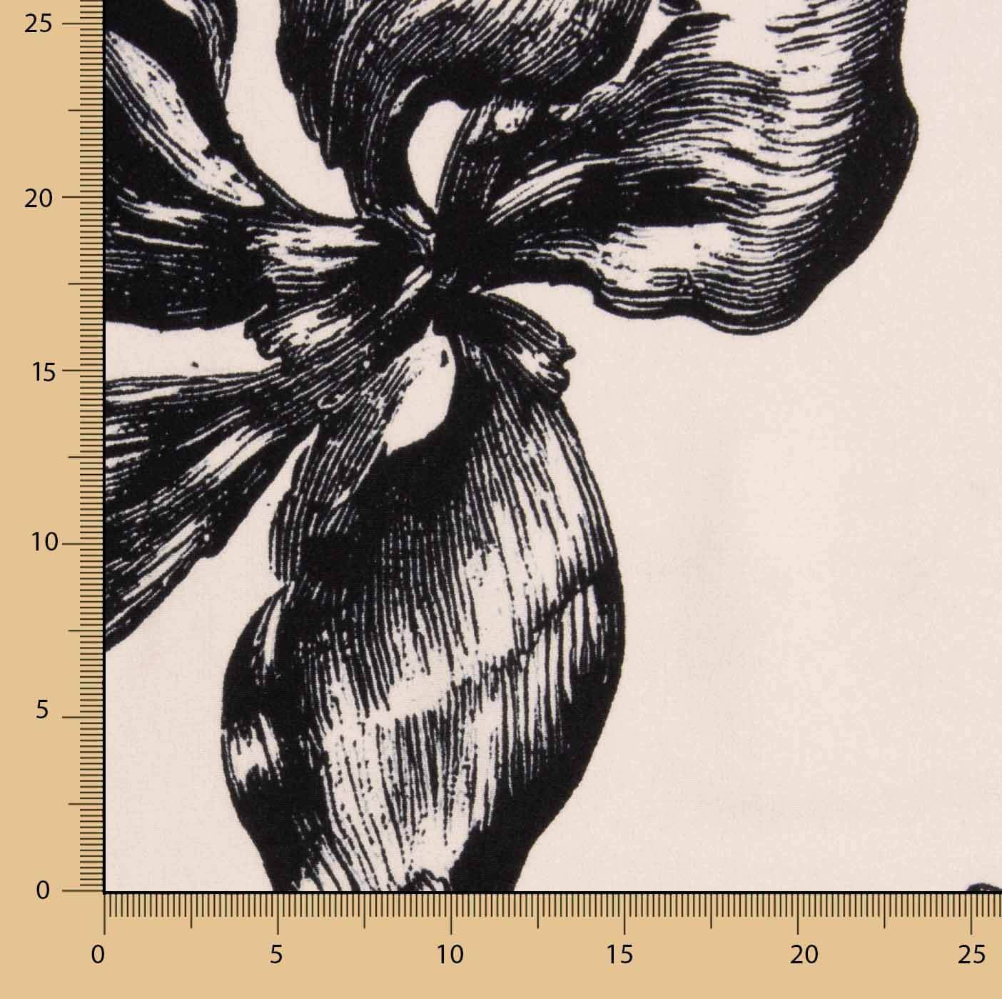 Bambula Printed Crepe Maxiflor Sketch - Ribes y Casals