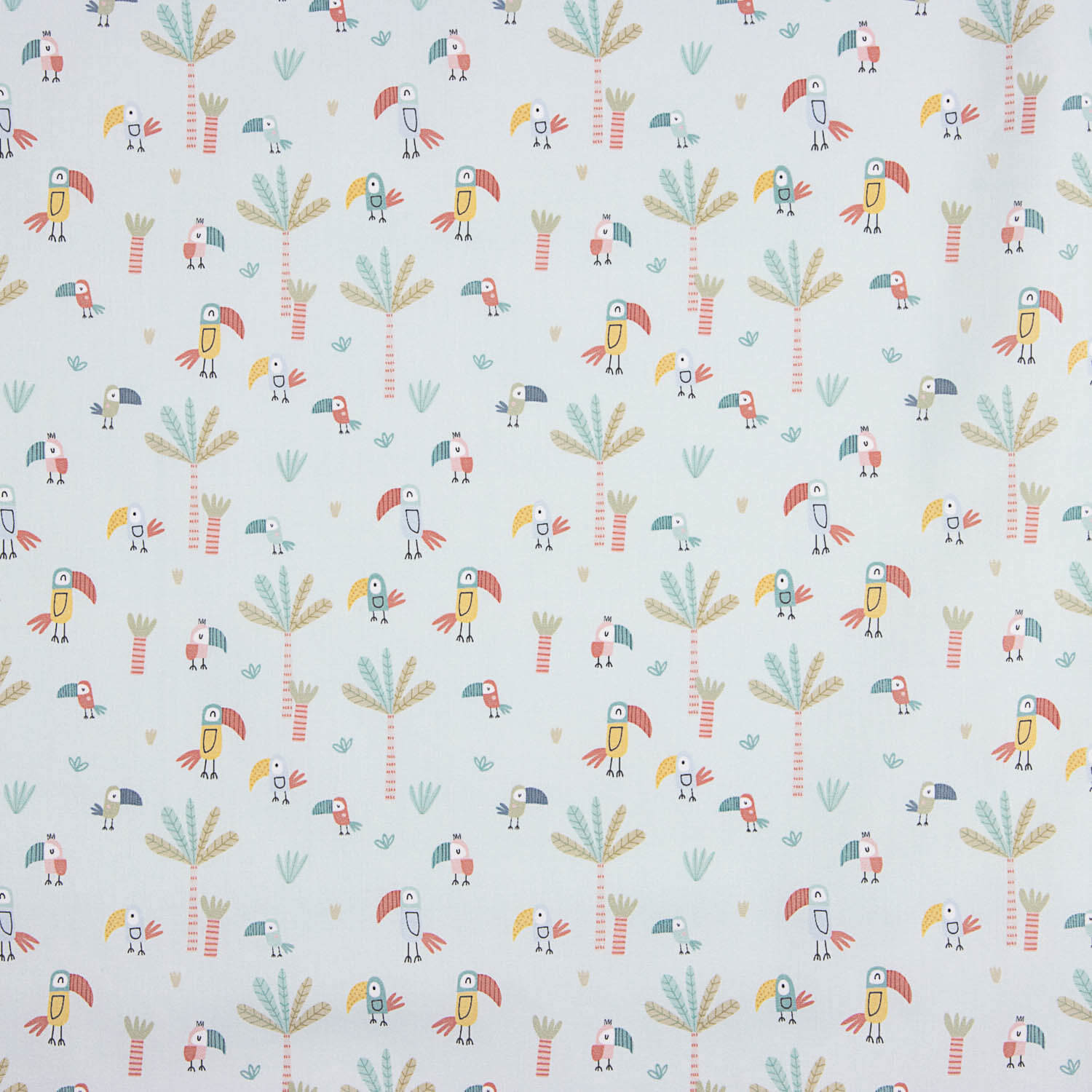 Jungle Club printed percale - Ribes y Casals