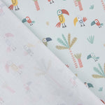 Jungle Club printed percale - Ribes y Casals