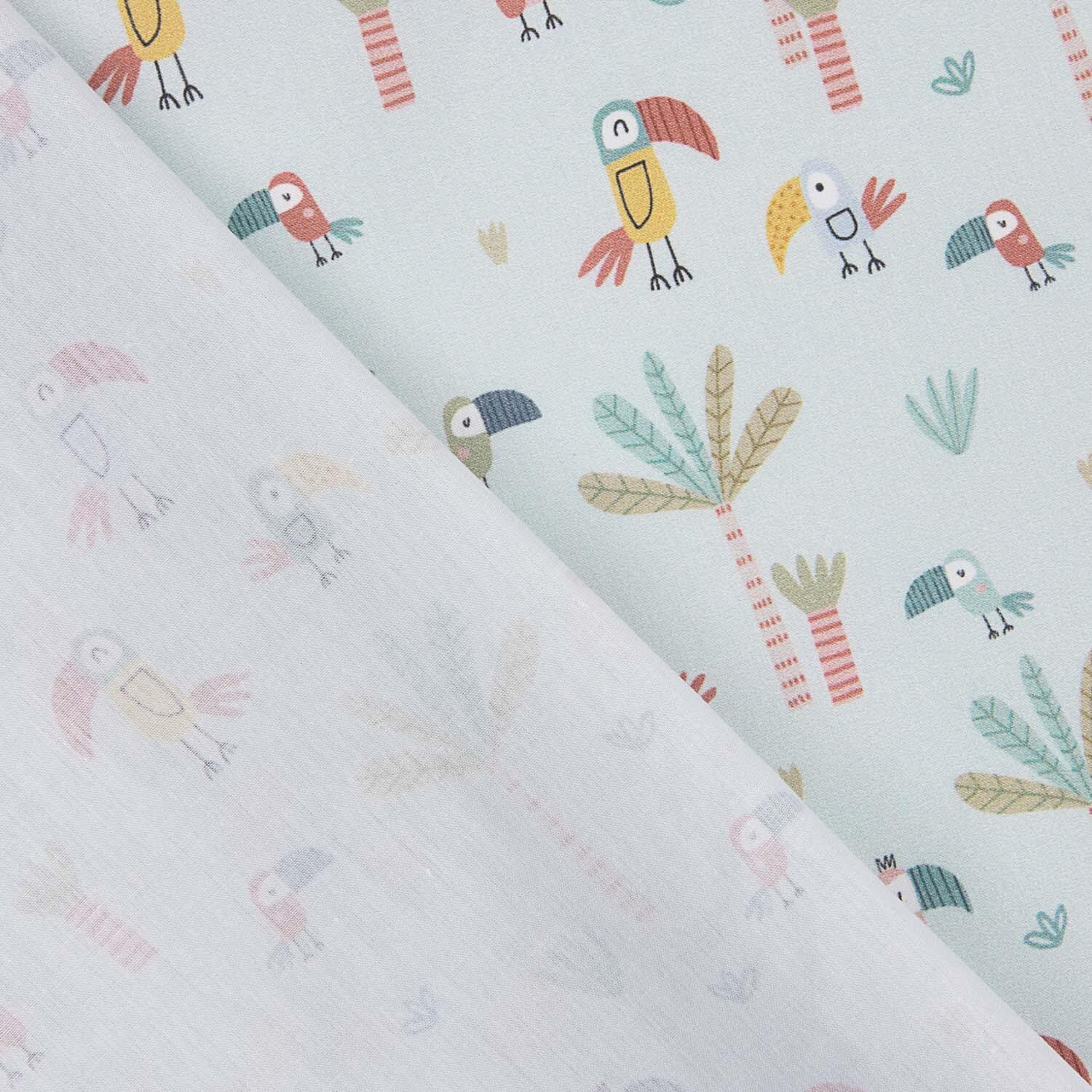 Jungle Club printed percale - Ribes y Casals