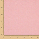 White and Strawberry Polka Dot Printed Calico - Ribes y Casals