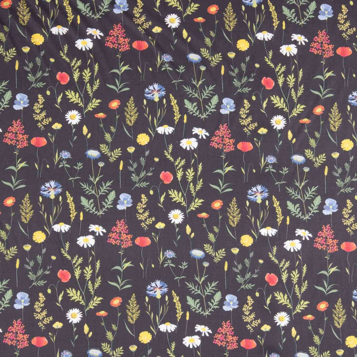 Wildflower Printed Viscose Remnant - Various sizes x 150 cm wide - Ribes y Casals