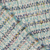 Aqua Green Lurex Tweed - Ribes y Casals