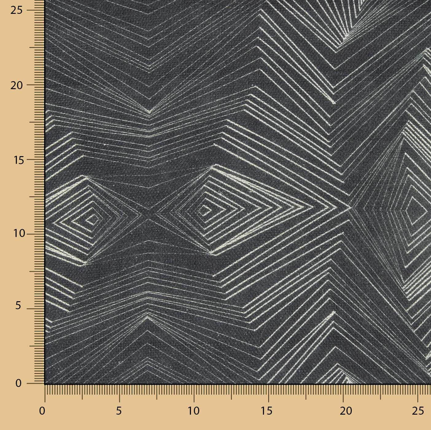 Linen and Jute Sacred Geometric Print - Ribes y Casals