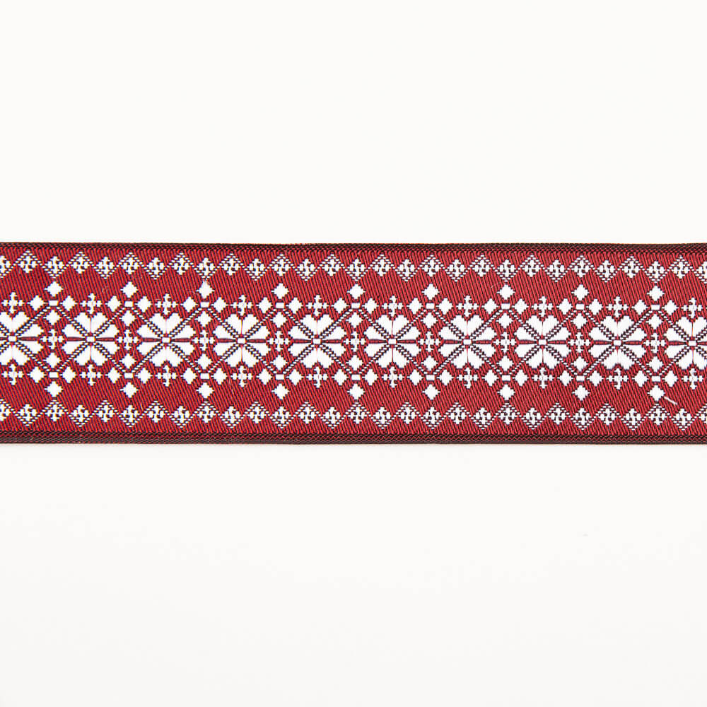 Brown Jacquard Fantasy Ribbon - Ribes y Casals