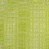 White Moon Print Calico with Pistachio Background - Ribes y Casals