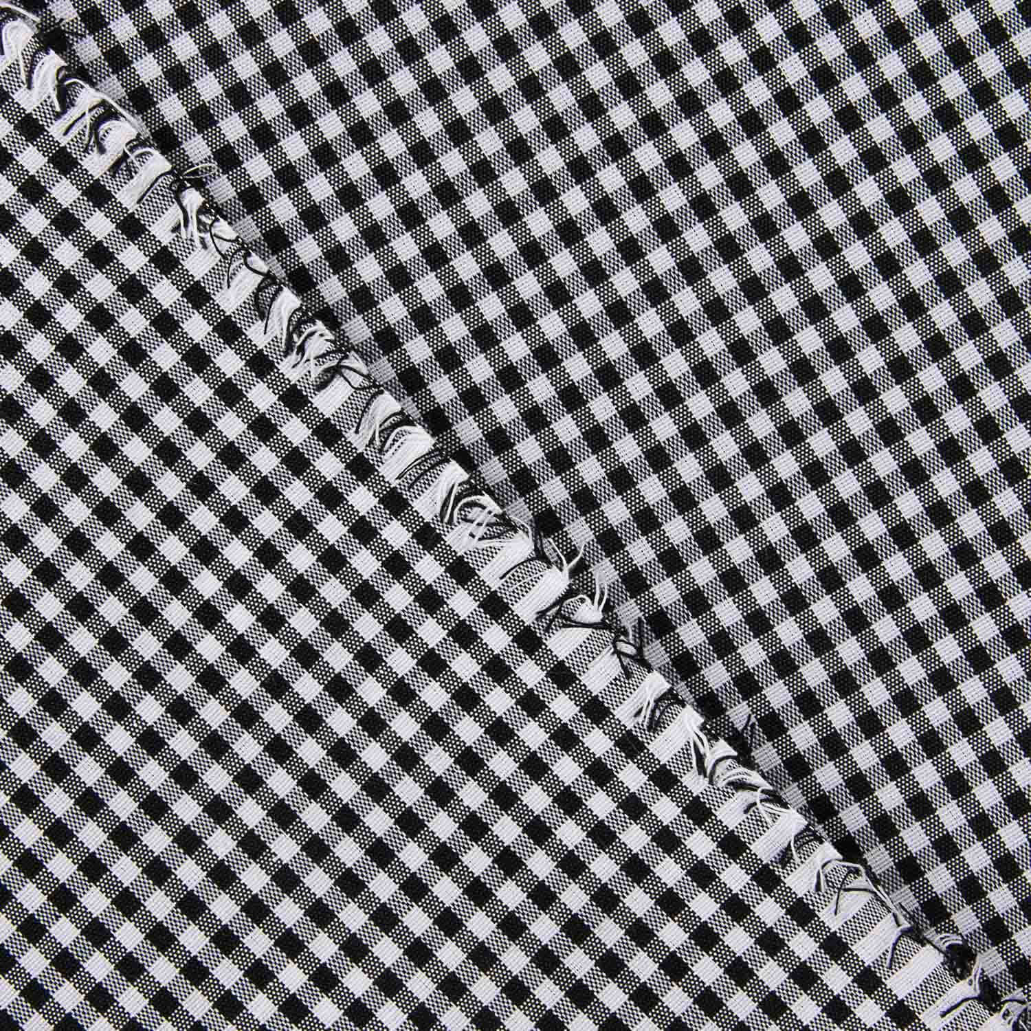 Gingham Basic Black Mini 20 - Ribes y Casals
