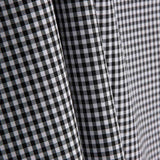 Gingham Basic Black Mini 20 - Ribes y Casals