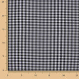 Gingham Basic Black Mini 20 - Ribes y Casals