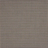 Wool-viscose blend, houndstooth pattern, brown and blue - Ribes y Casals