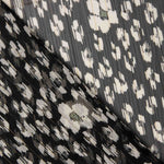 Crinkled Polyester Chiffon – Moonlight with Lurex - Ribes y Casals