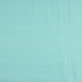 White and Aqua Green Moon Print Calico - Ribes y Casals